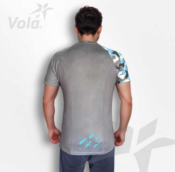 T-Shirt Vola Grey Men - Image 2