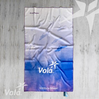 TOWEL MICROFIBER VOLA  PURPLE DEGRAD T-L