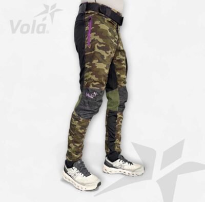 Swoop Pant camu / purple