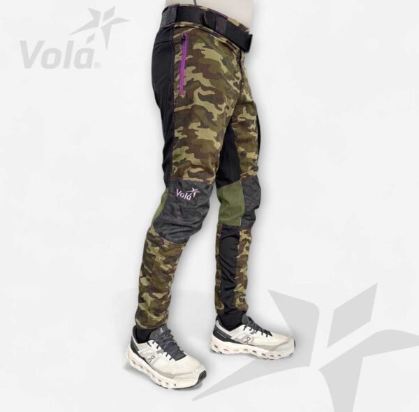 Swoop Pant camu / purple