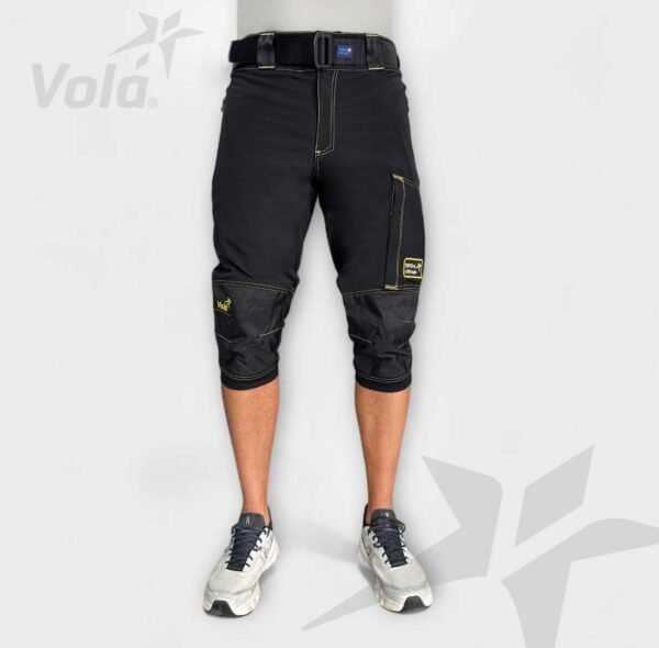 Swoop Shorts black / neon green RS - Image 3
